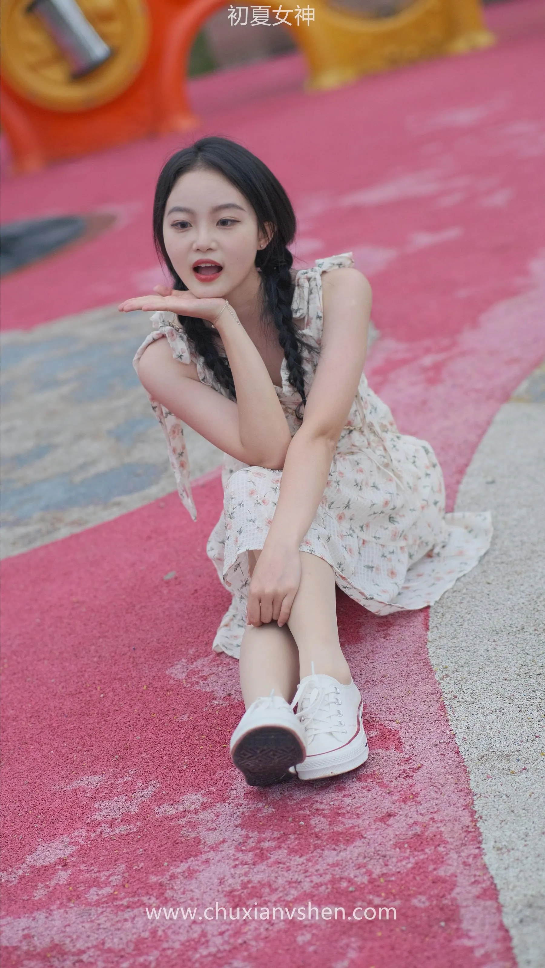 初夏女神 NO.050 双双 公园游玩 [221P]插图